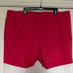 Talbots salmon Pink Tailored Women's Shorts Sz 18W perfect shorts